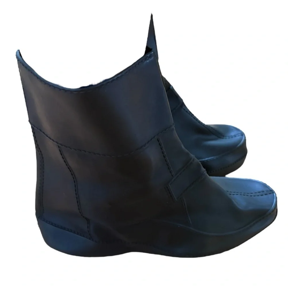 Tingley Vintage Ankle Rubber Overshoe Boots Women’s Size Small Black Made In USA